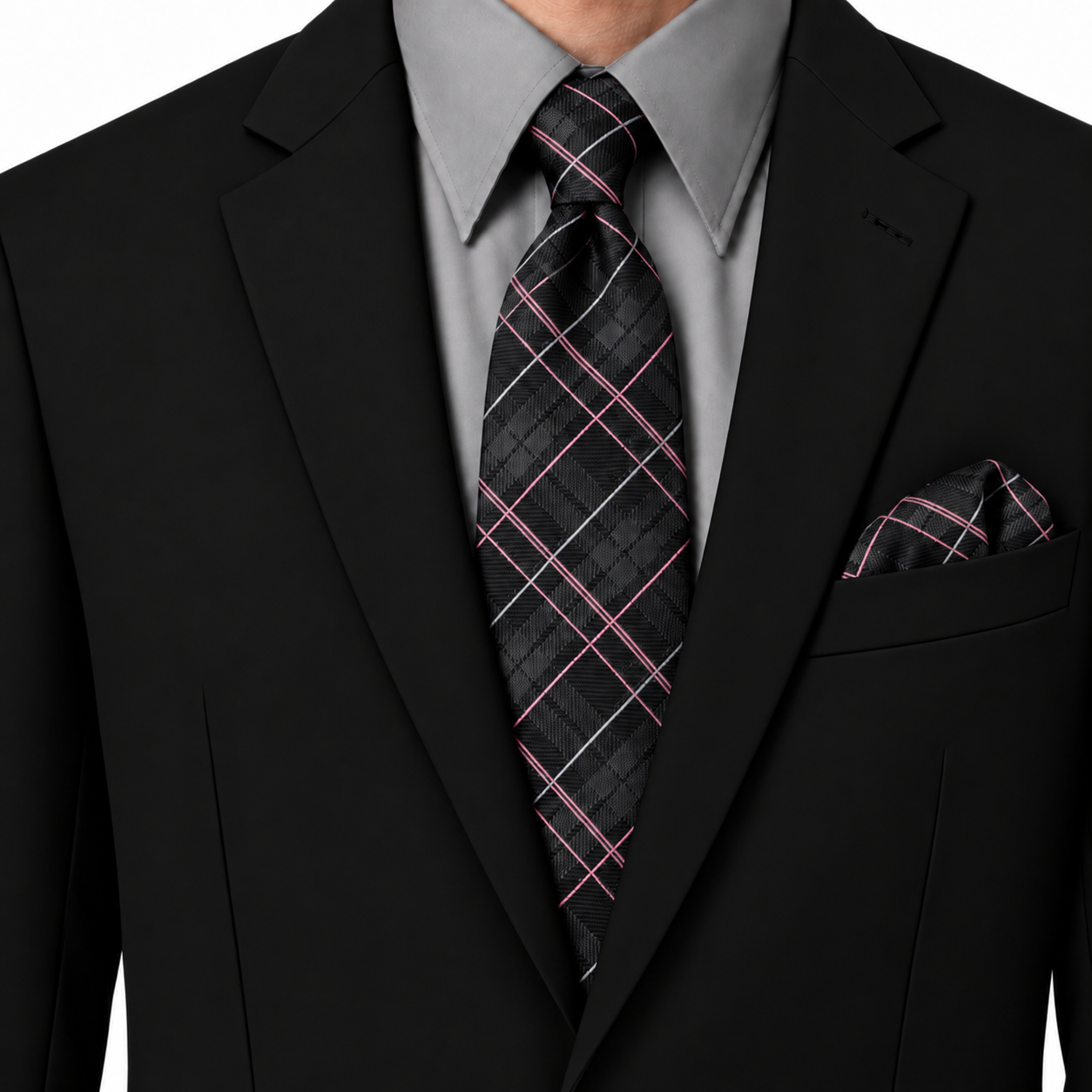 NECKTIE AND POCKET SQUARE