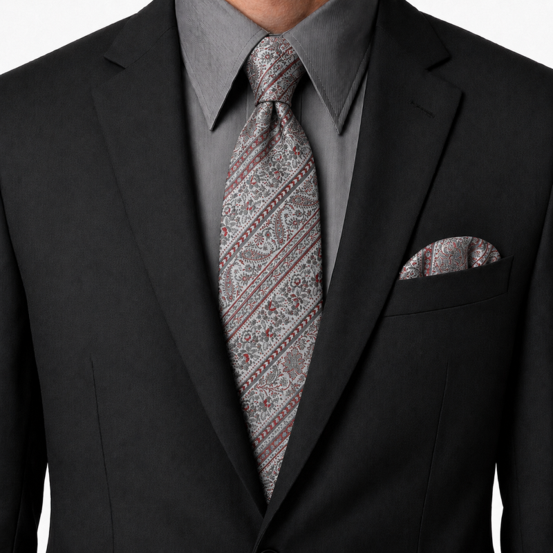 NECKTIE,PSQ,CUFFLINK
