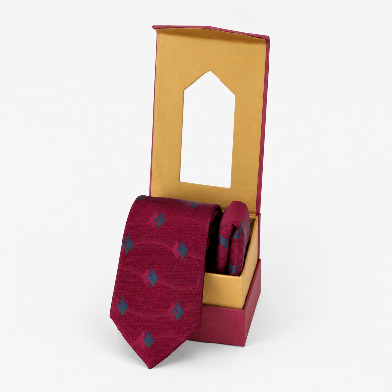 NECKTIE AND POCKET SQUARE