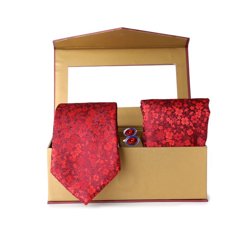 NECKTIE,POCKET SQUARE,CUFFLINK