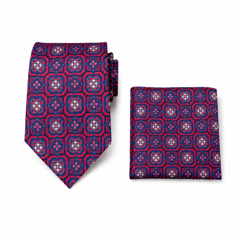 NECKTIE AND POCKET SQUARE