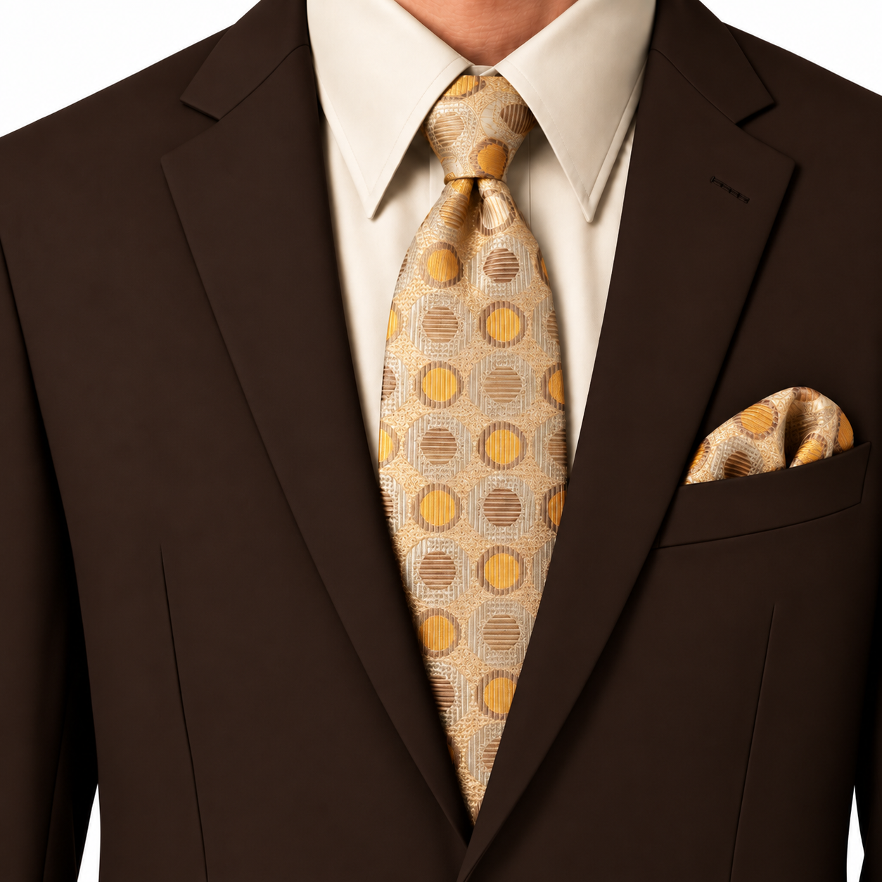 NECKTIE AND POCKET SQUARE