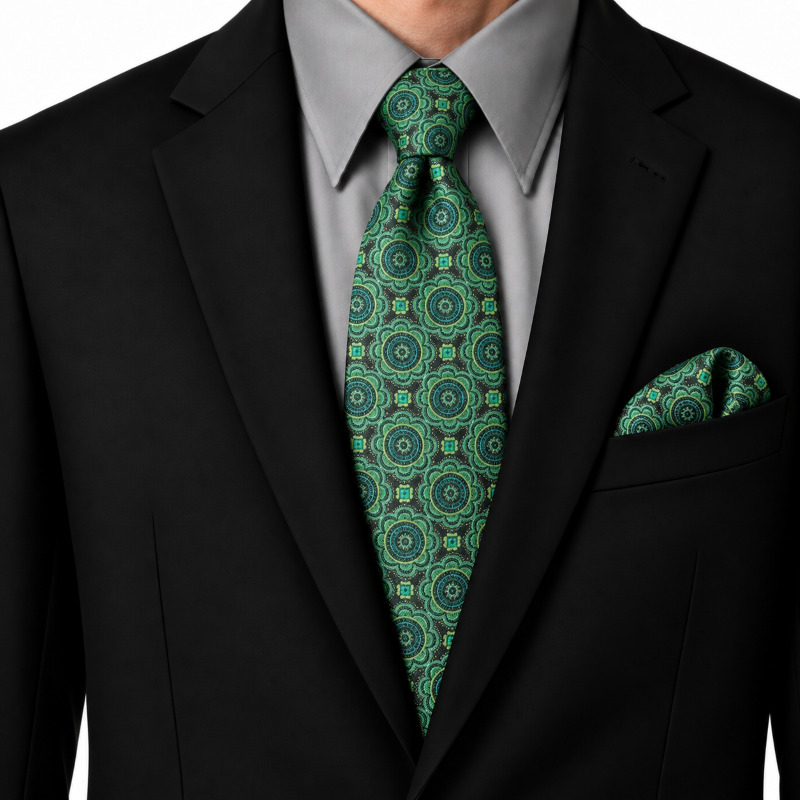 NECKTIE AND POCKET SQUARE