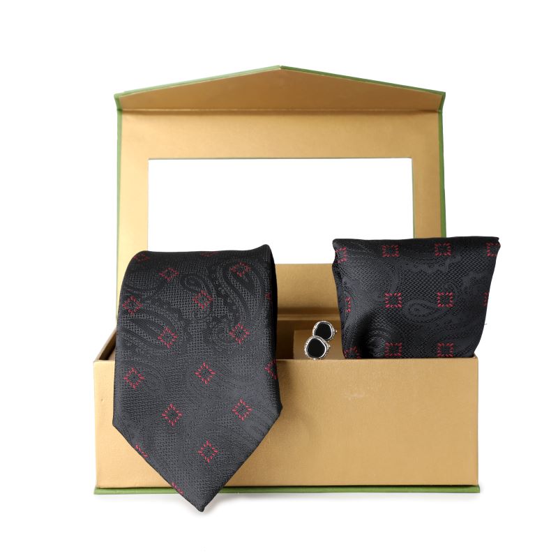 NECKTIE,POCKET SQUARE,CUFFLINK