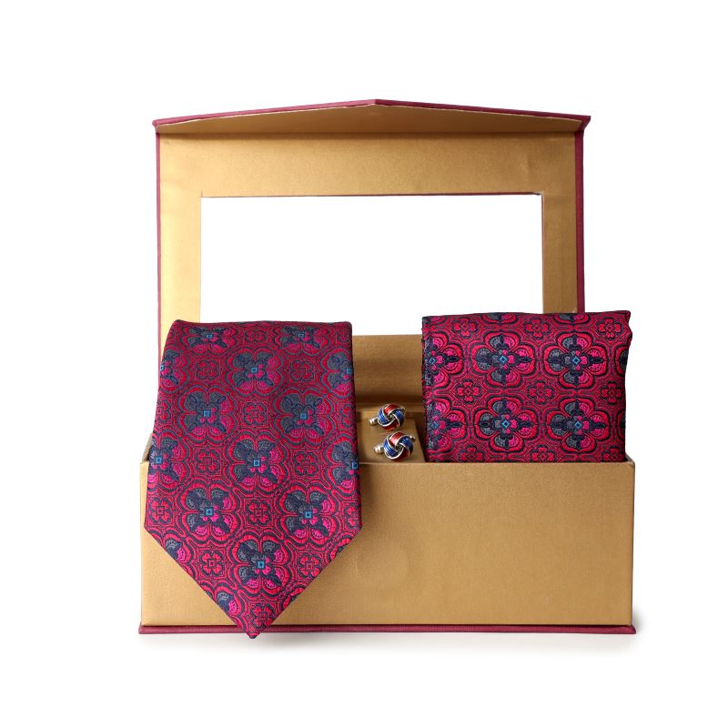 NECKTIE,POCKET SQUARE,CUFFLINK