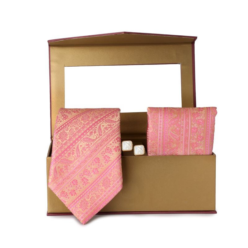 NECKTIE,POCKET SQUARE,CUFFLINK