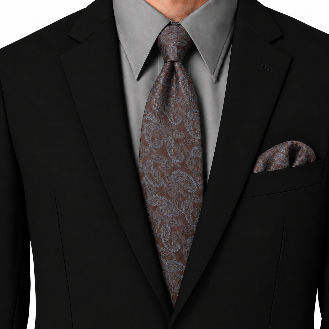 NECKTIE AND POCKET SQUARE