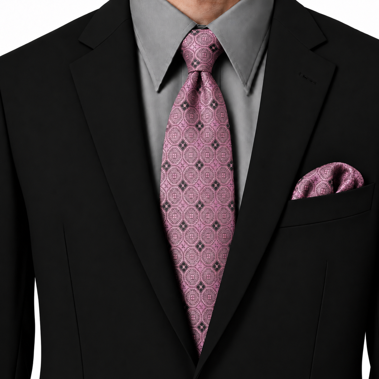 NECKTIE AND POCKET SQUARE