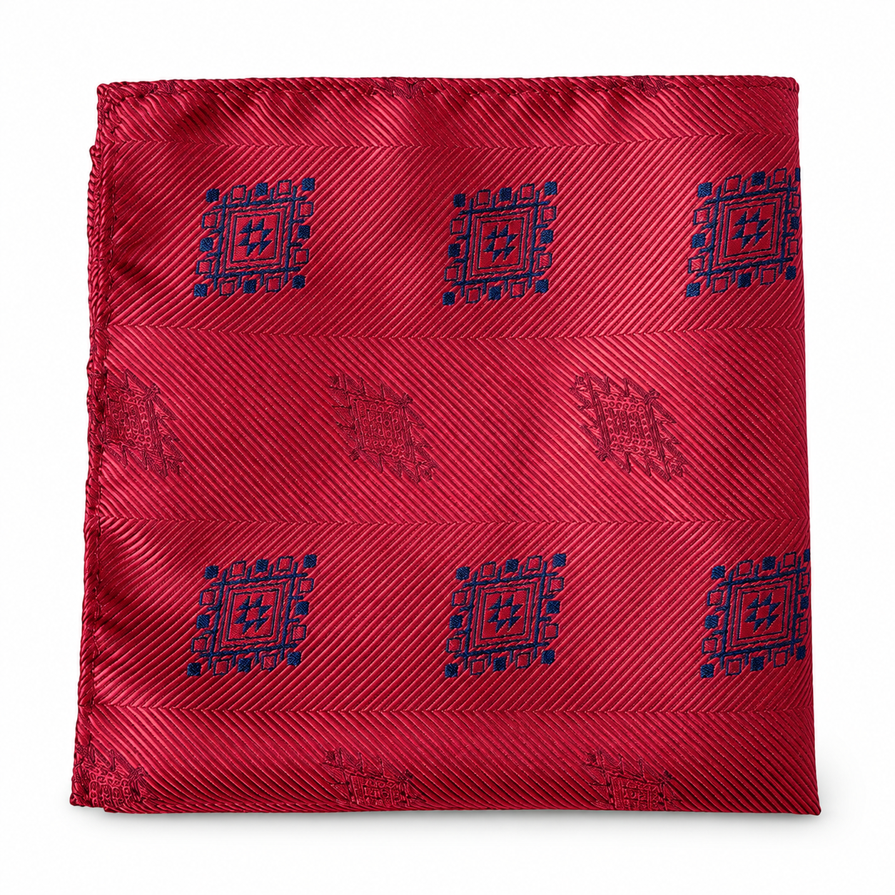 CRAVAT AND POCKET SQUARE