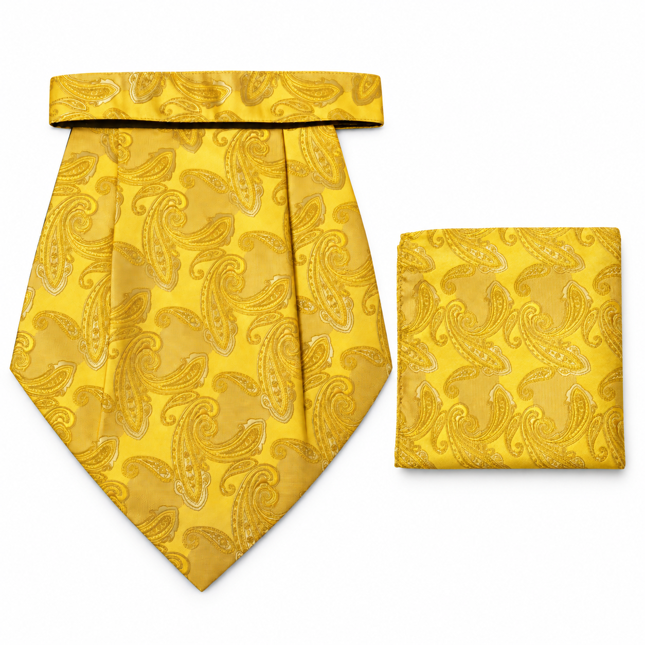 CRAVAT AND POCKET SQUARE