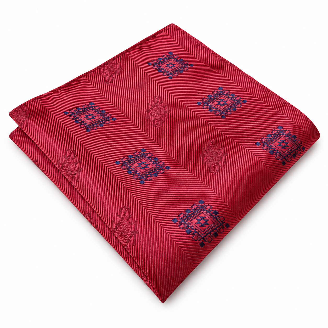 CRAVAT AND POCKET SQUARE