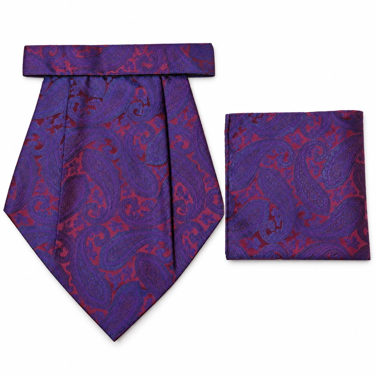 CRAVAT AND POCKET SQUARE