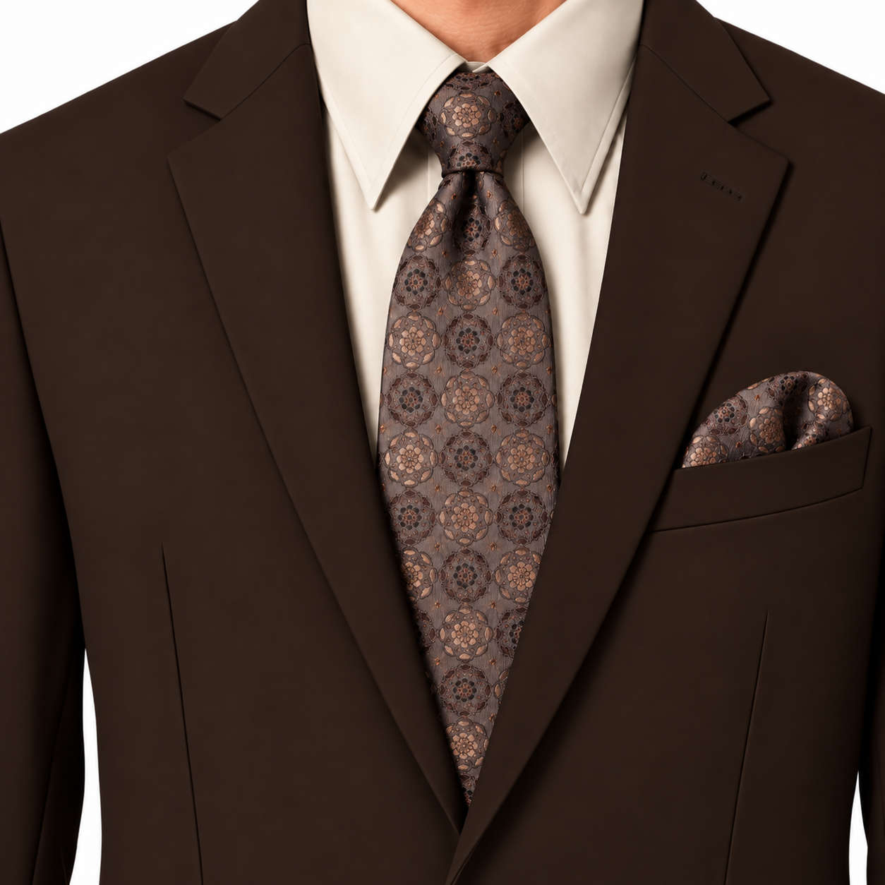 NECKTIE AND POCKET SQUARE