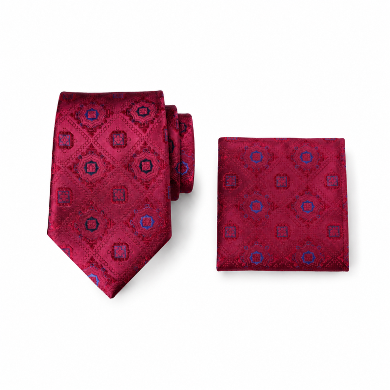 NECKTIE AND POCKET SQUARE